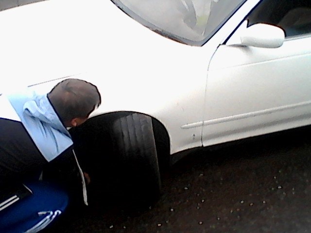 Вот такие дела, если не менять шаровую( — Toyota Mark II (90), 2 л ...