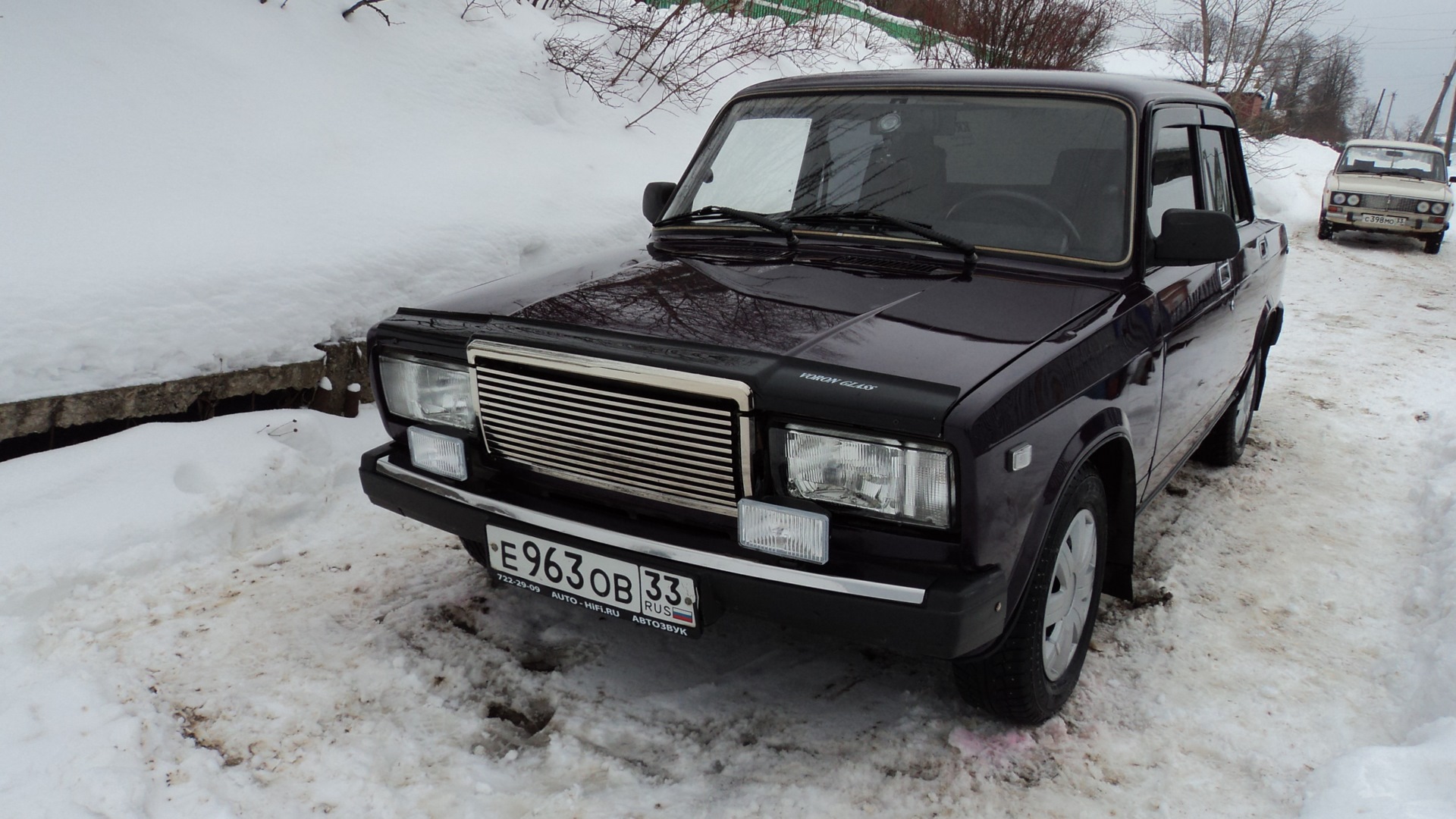 Lada 2107 1.6 бензиновый 2001 | Баклажан на DRIVE2