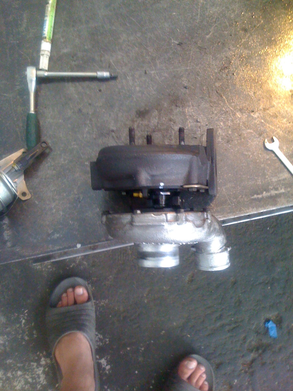 Чистка геометрии турбины + глушим ЕГР — Audi A6 (C5), 2,5 л, 2003 года ...