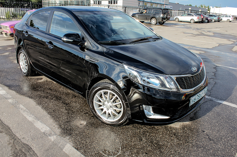Kia Rio — Полировка, химчистка Тольятти на DRIVE2