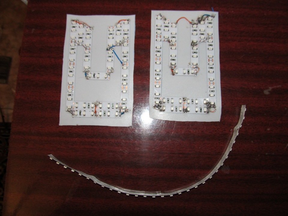 задние светодиодные габариты АЗЛК — Москвич 2141, 2 л, 1989 года ...