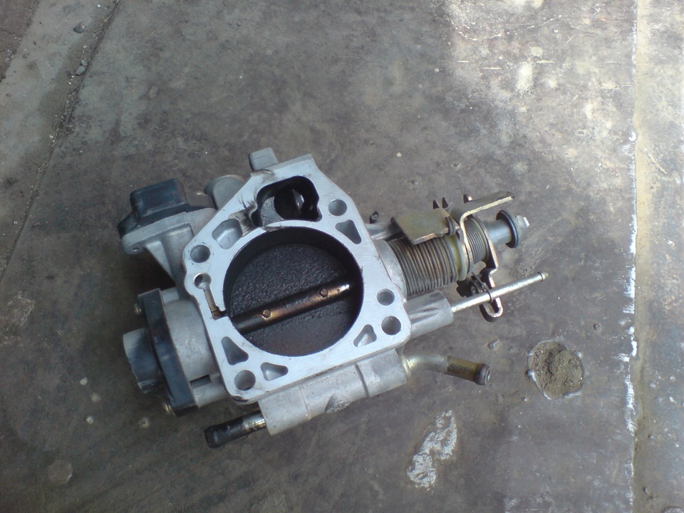 Чистка дросселя и датчика хх — Subaru Impreza (GD, GG), 2 л, 2002 года ...