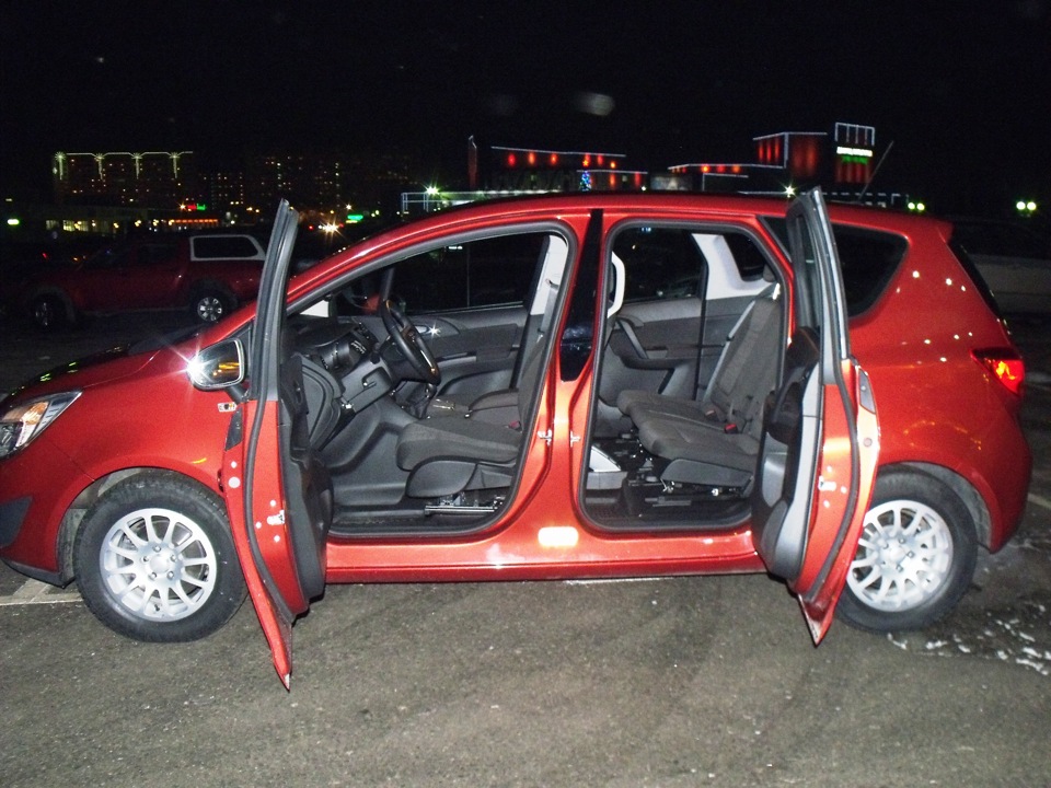 Фото в бортжурнале Opel Meriva (B)