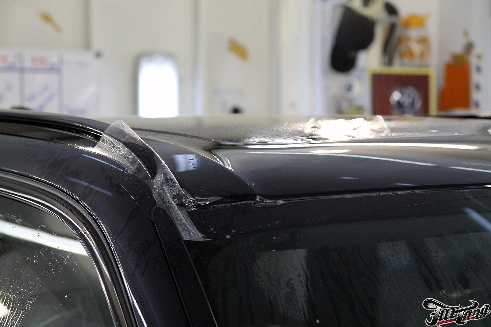 BMW X5 (F15). Защита передней части автомобиля полиуретаном Suntek PPF ...