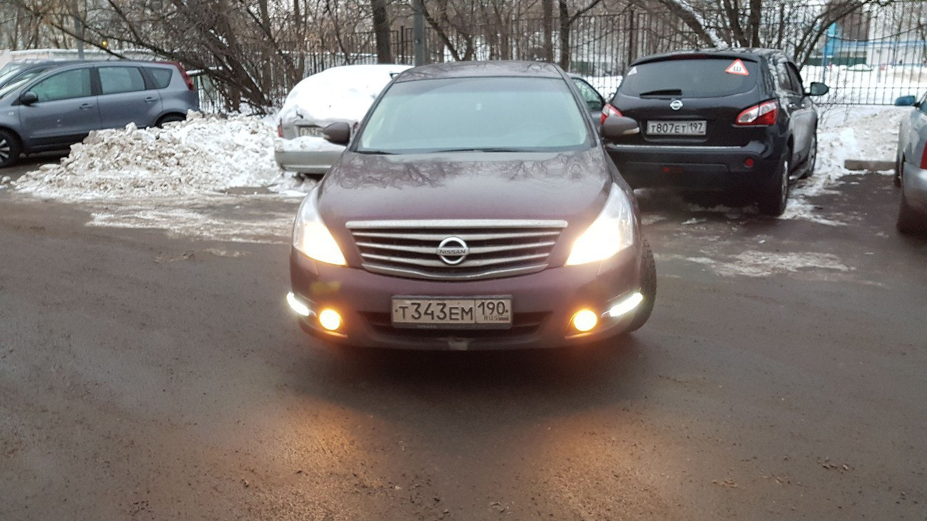 ходовые огни теана