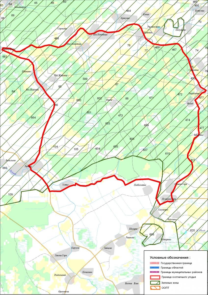 Карта новошешминского района