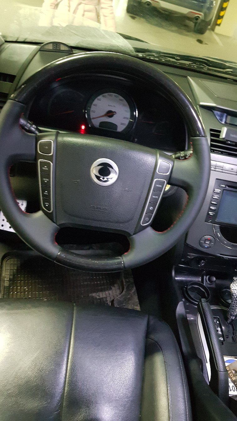 Как снять руль на рекстон Перешил руль - SsangYong Rexton (2G), 2,7 л, 2008 года стайлинг DRIVE2