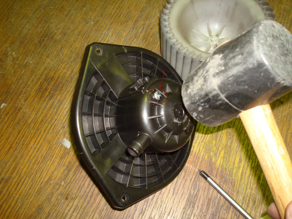 моторчик вентилятора радиатора на mitsubishi lancer x