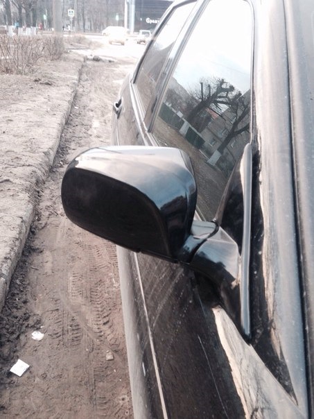 Накладки на зеркала)) — Lada Приора хэтчбек, 1,6 л, 2010 года ...