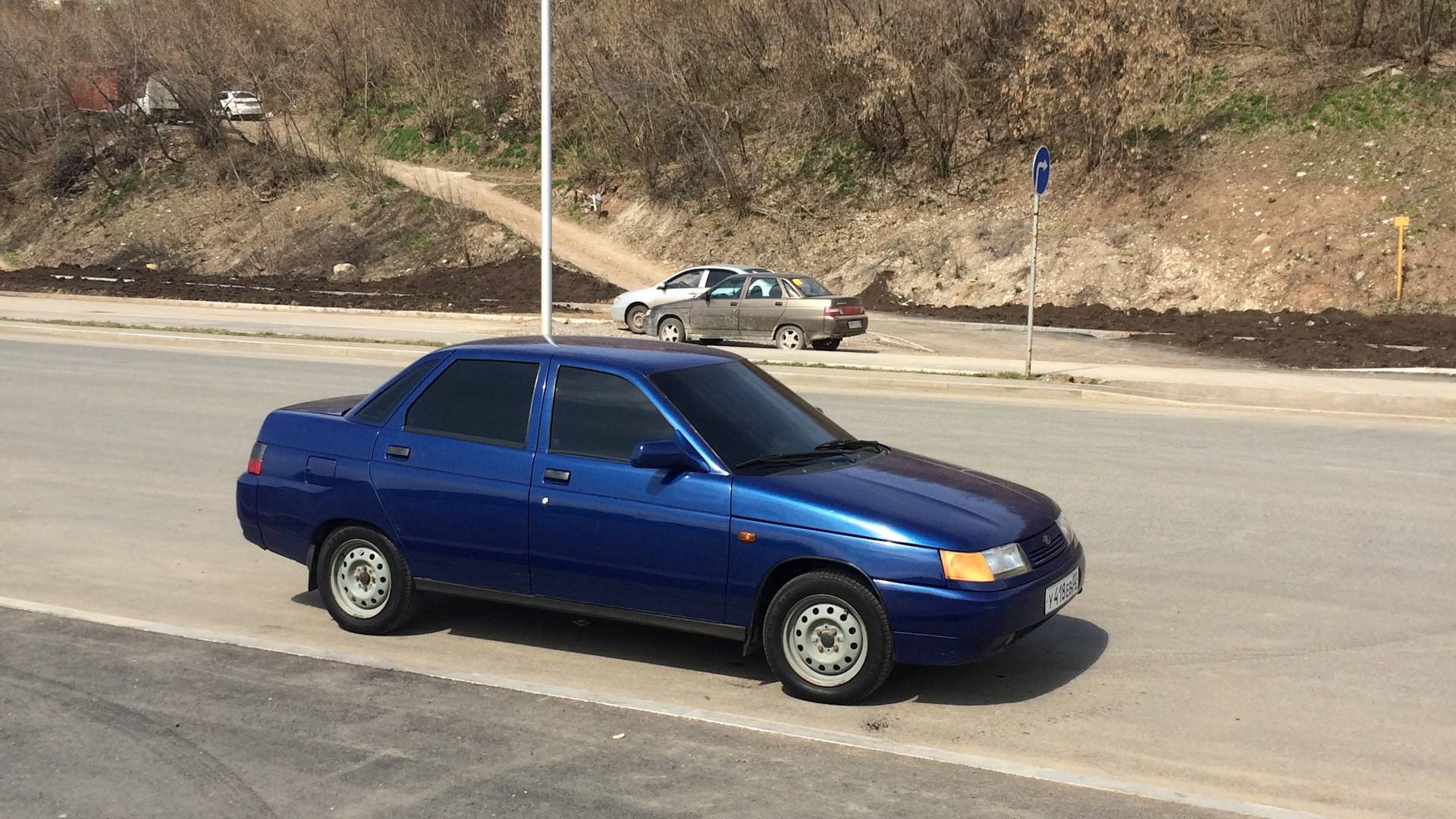 Lada 2110 синий