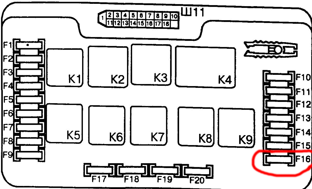 Ваз 2114: почему перегорает предохранитель F10?