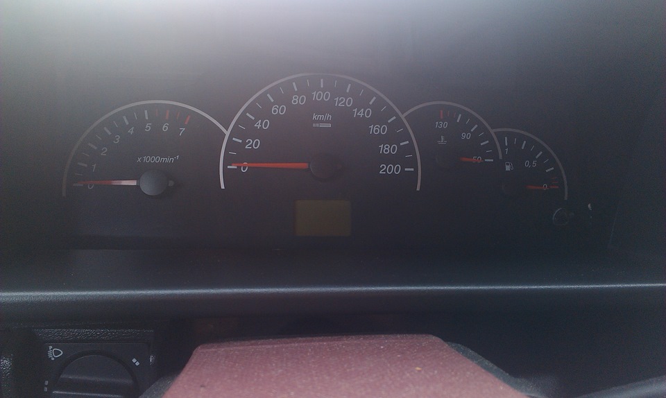 Приборная панель от приоры в высокую панель. Часть 4. — Lada 21099, 1,5 ...