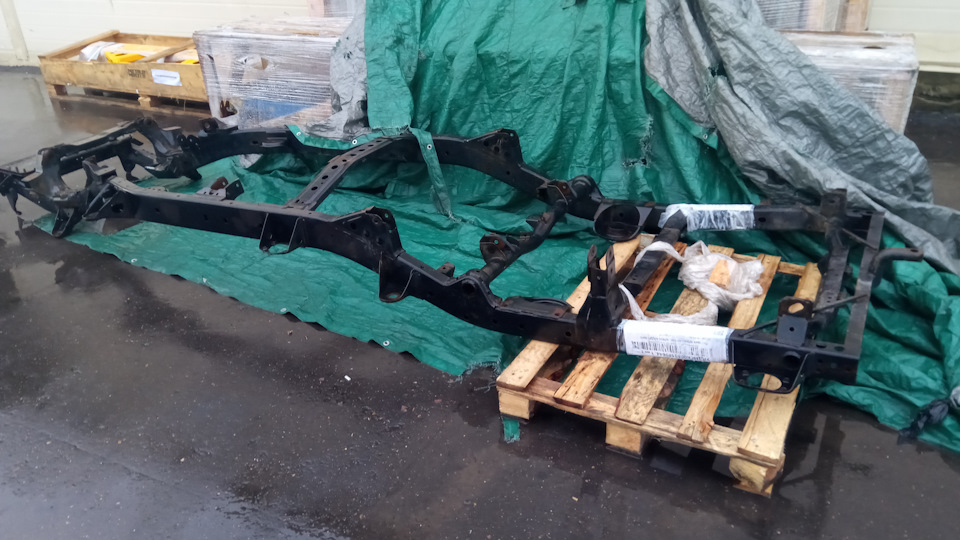 Рама ч. 1 — Nissan Terrano I, 3 л, 1987 года | запчасти | DRIVE2