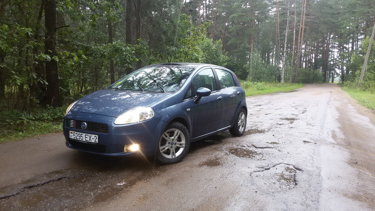 FIAT Grande Punto 1.3 дизельный 2007 | 1.3 MJT No smoke-no fun на DRIVE2