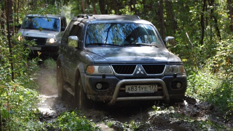 Лампа стояночного тормоза — Mitsubishi Pajero Sport (1G), 3 л, 2007 ...