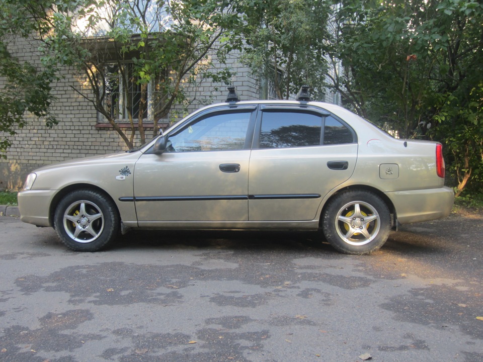 Борьба за дорожный просвет (часть 1) — Hyundai Accent (2G), 1,5 л, 2006 ...