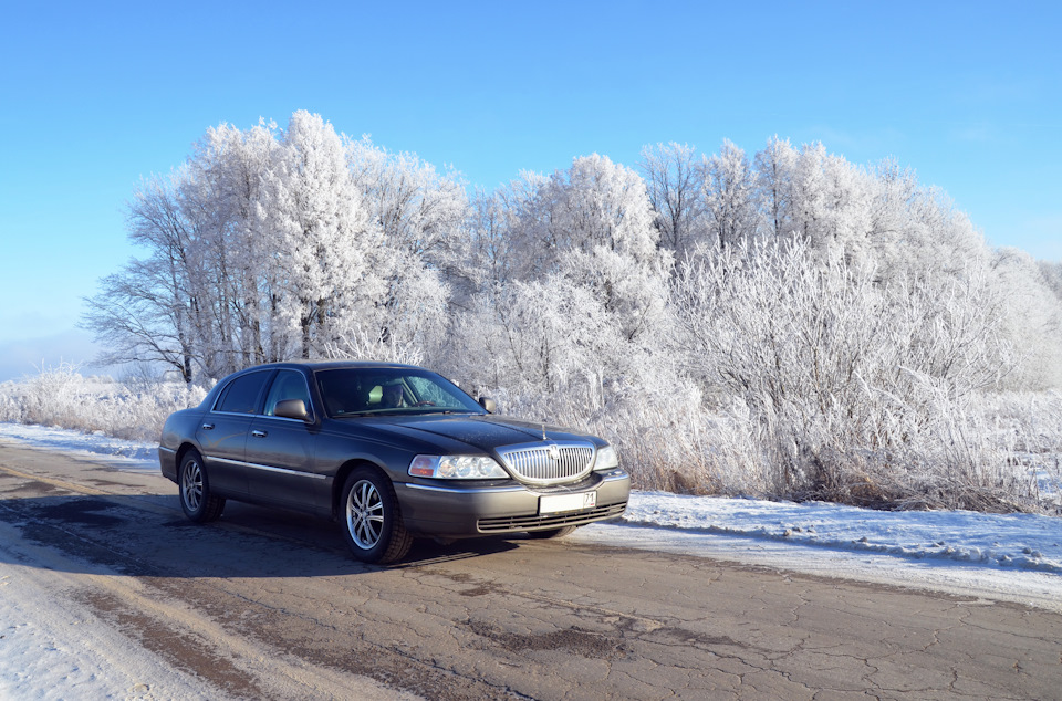 Опушка небольшого леса. — Lincoln Town Car III