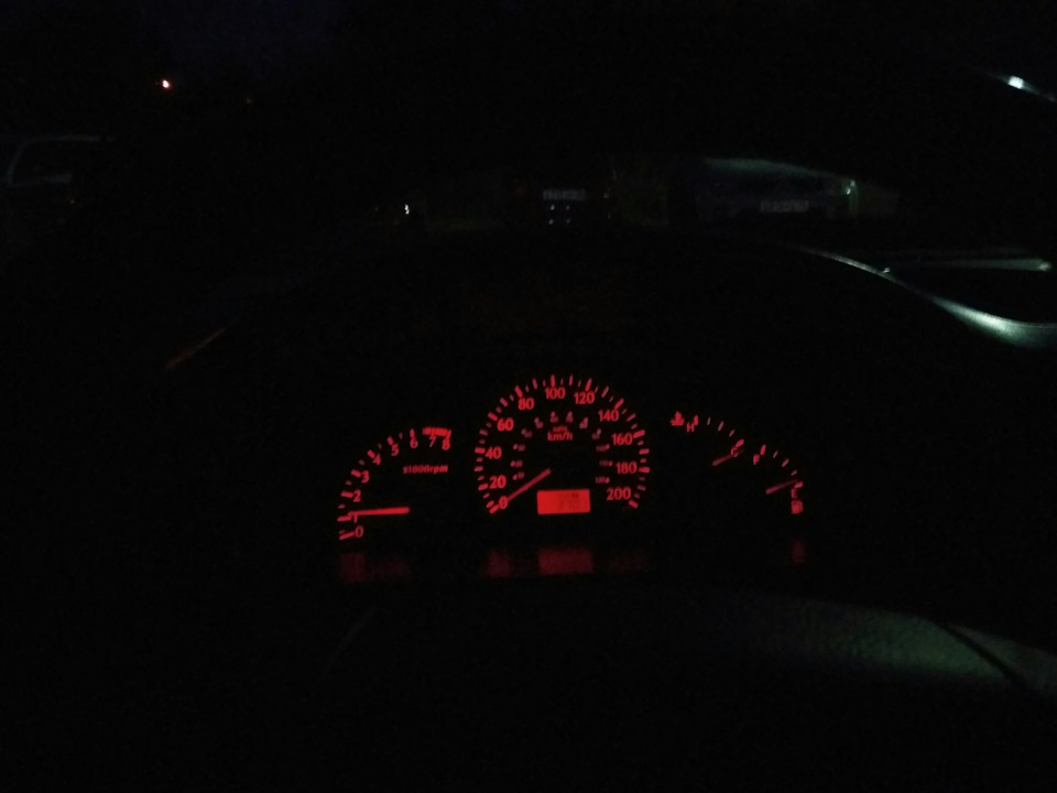 Заменил лампочки в приборке — KIA Rio (1G), 1,5 л, 2002 года ...