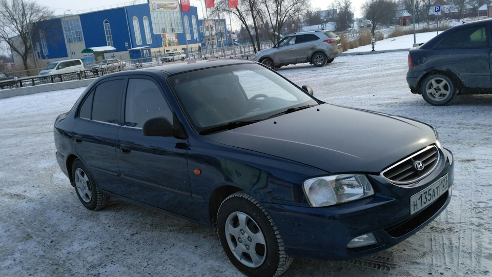 Hyundai Accent (2G) 1.6 бензиновый 2007 | Простой ацик на DRIVE2