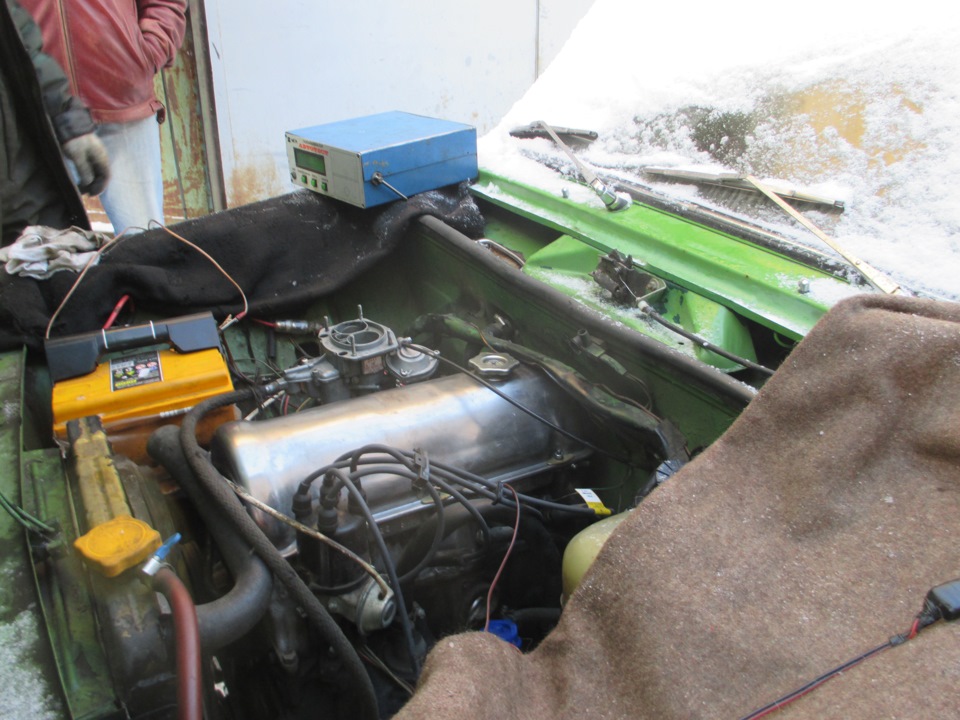 Регулировка клапанов, зажигания и почистили карбик. — Lada 21011, 1,3 л ...