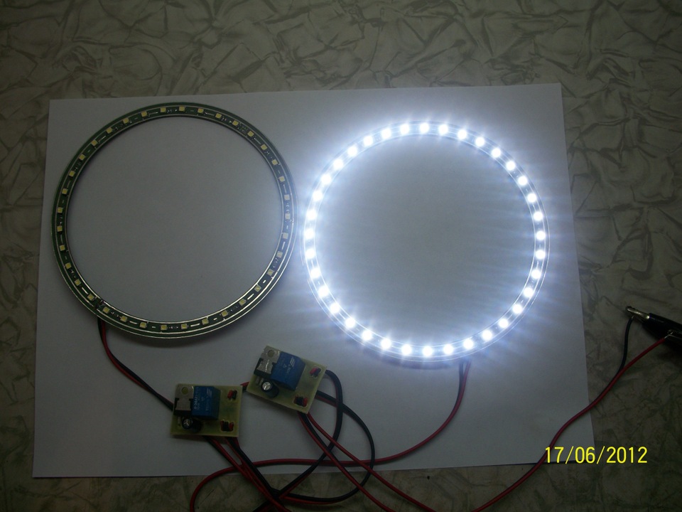 led фары на ваз 2106