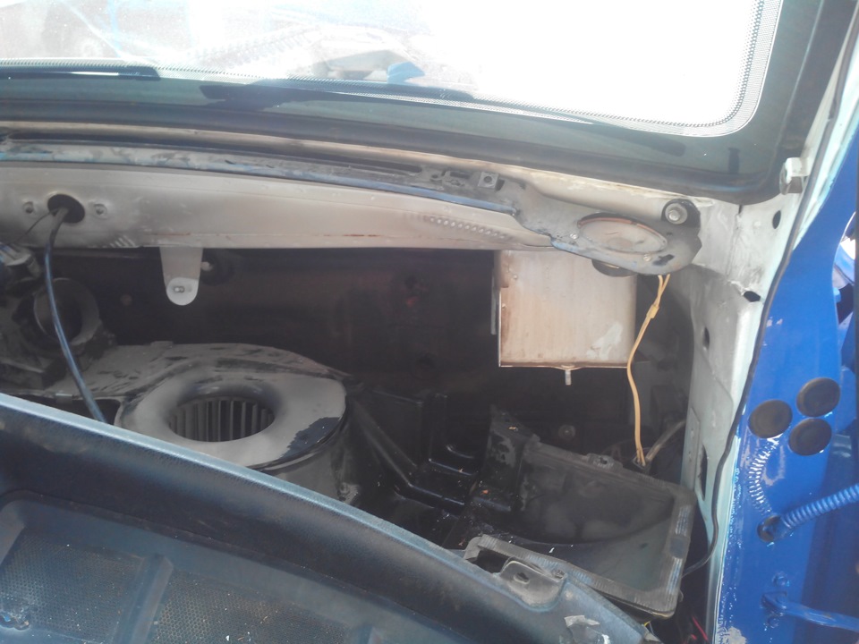 Как я печку шатал… или сказ о том как поменять радиатор отопителя на ...