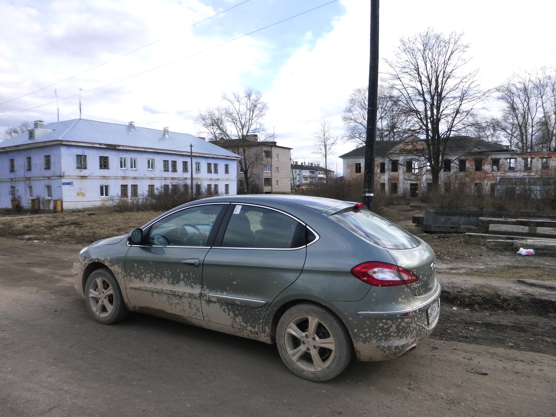 Тёсово-Нетыльский. Испытание на проходимость. — Chery M11, 1,6 л, 2015 года  | путешествие | DRIVE2