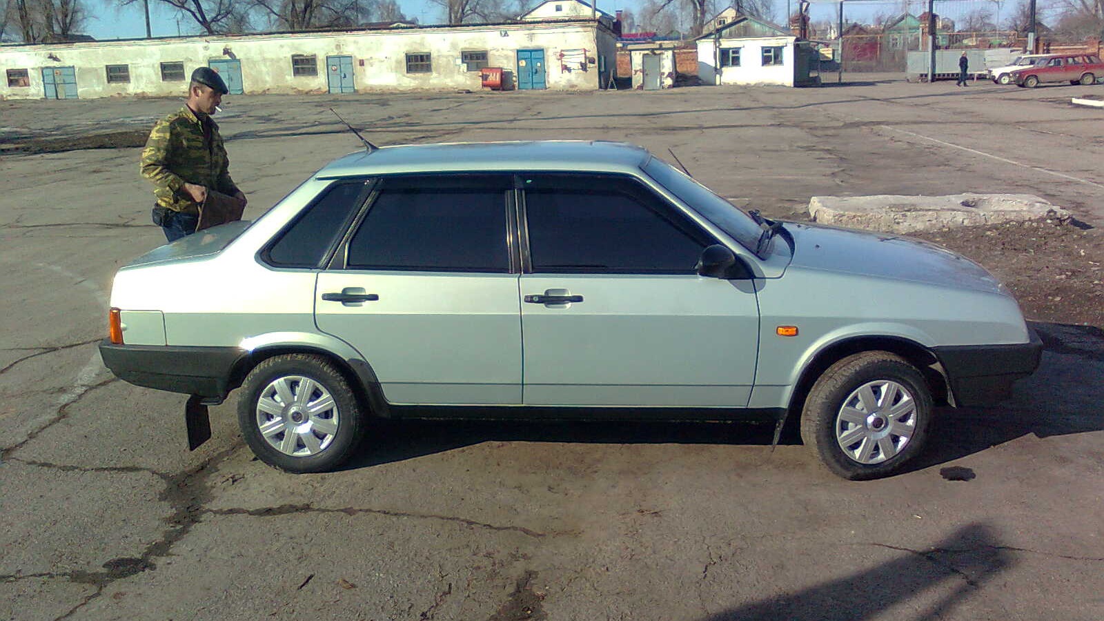 Lada Samara 21099 Р·РµР»РµРЅС‹Р№