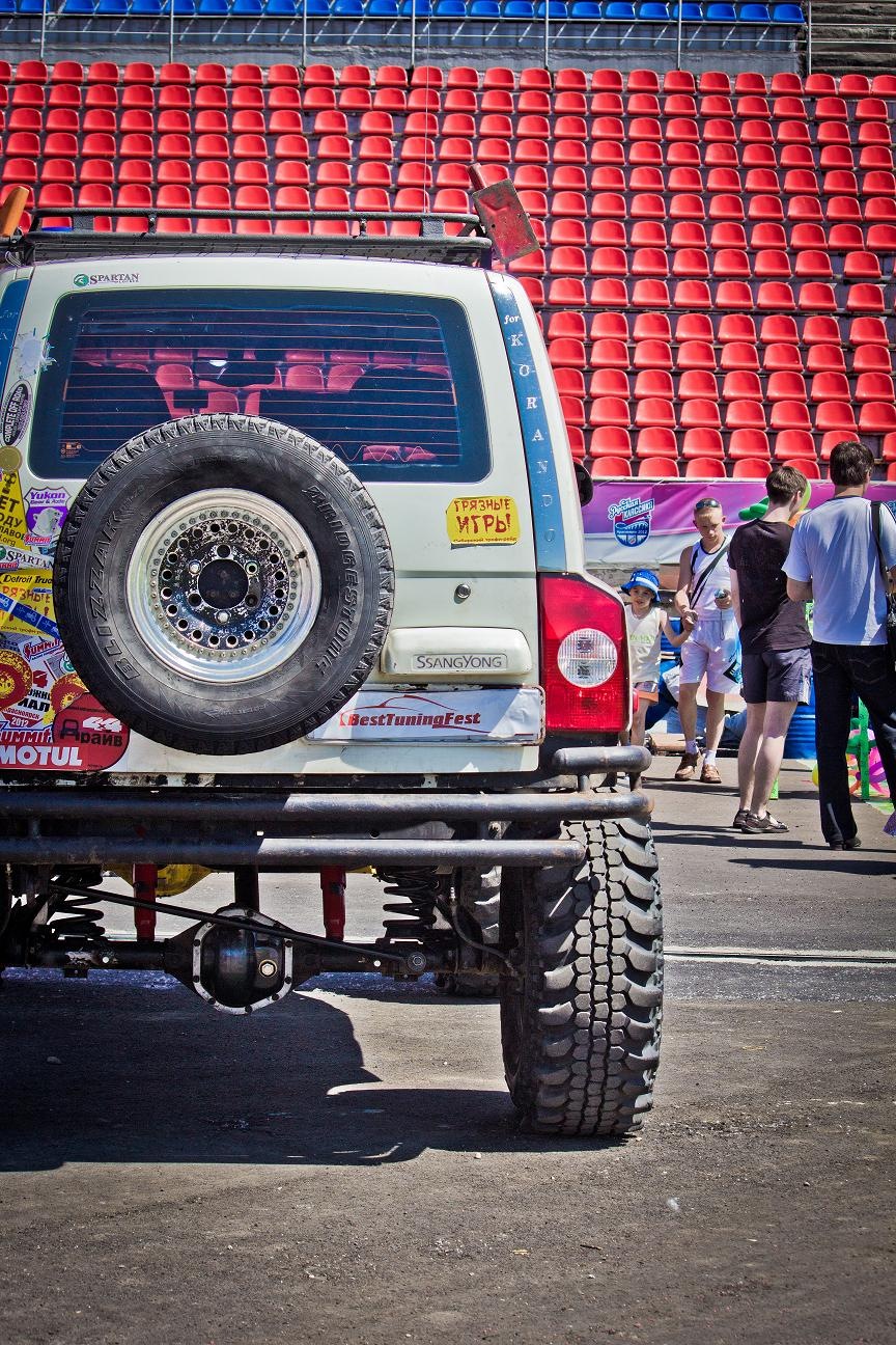 Best Tuning Fest 2012 — SsangYong Korando (2G), 2,9 л, 2002 года ...