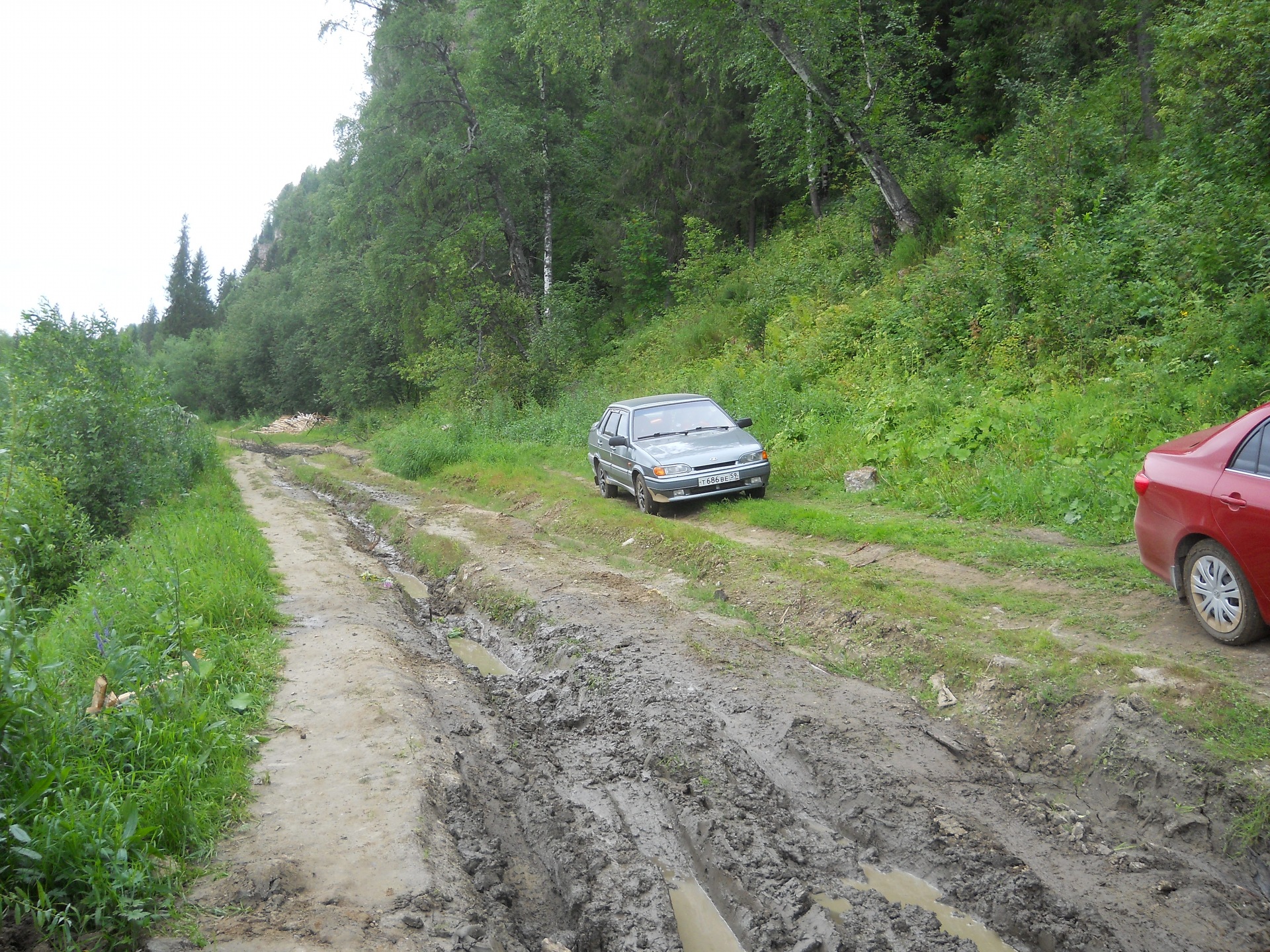 16. Уик-энд. Поездка на гору Ветлан (г. Красновишерск) — Lada 2115, 1,5 л,  2005 года | путешествие | DRIVE2