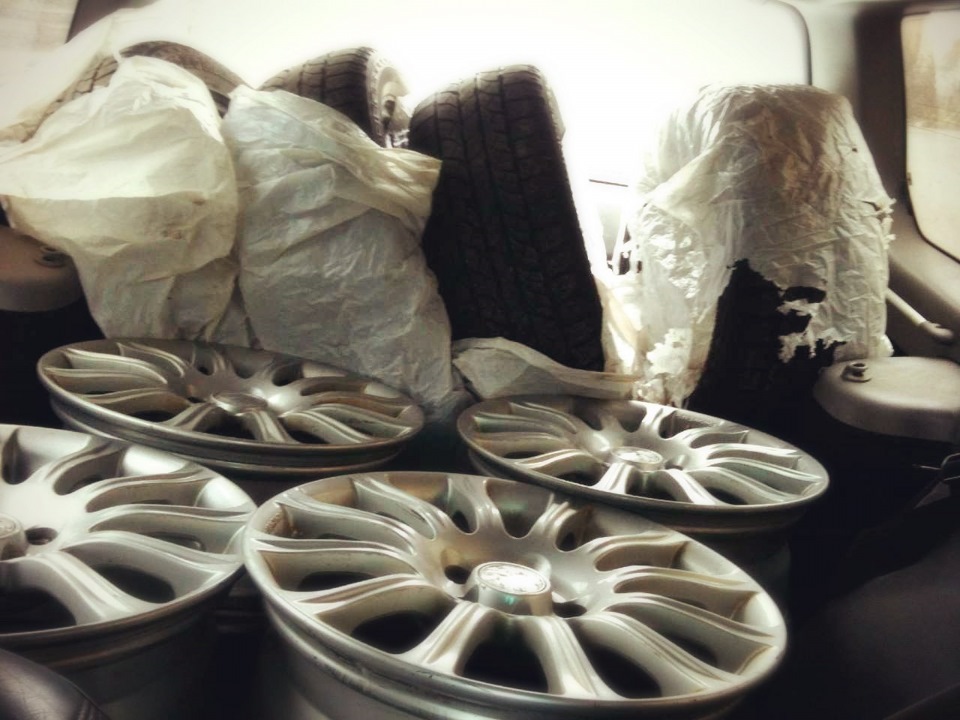 Купил диски на лето) — Subaru Forester (SG), 2 л, 2006 года | колёсные ...