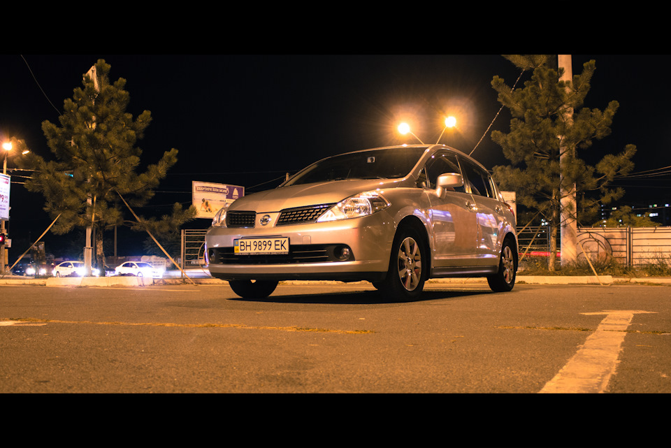 25 кадров в секунду — Nissan Tiida (1G), 1,6 л, 2008 года | видео | DRIVE2