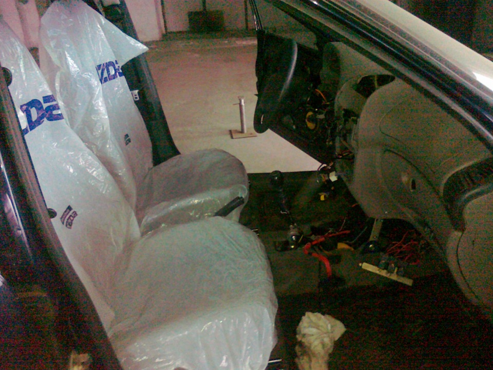 4 Переделка проводки (довожу до ума не штатную проводку) — Lada Калина ...