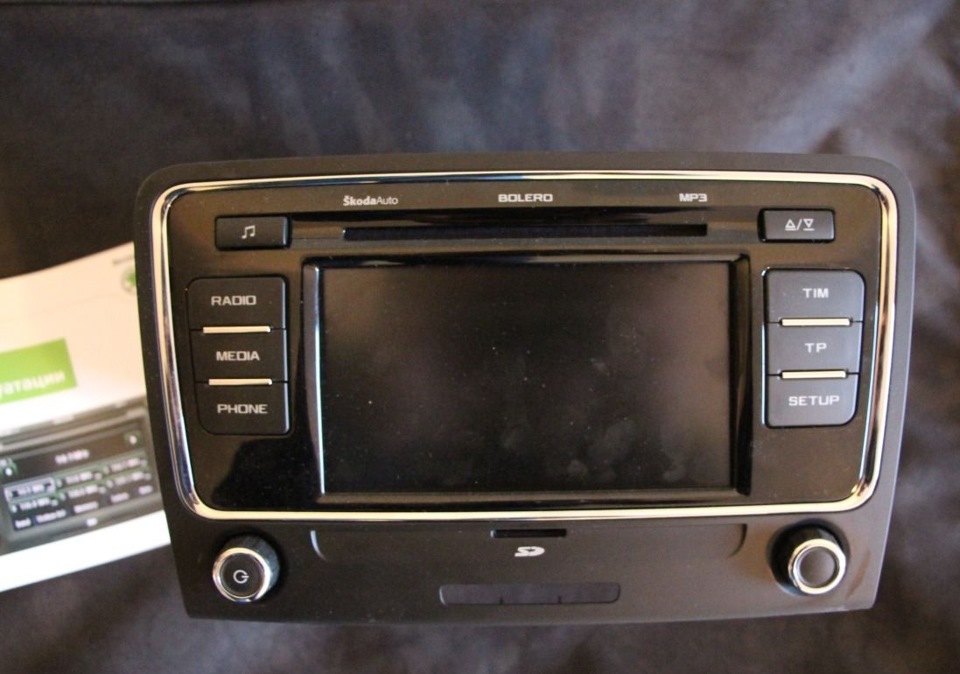 3T0035156F МАГНИТОЛА BOLERO VAG | Запчасти на DRIVE2