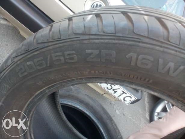 Продам літню резину, шини, шины r16 205/55 — DRIVE2