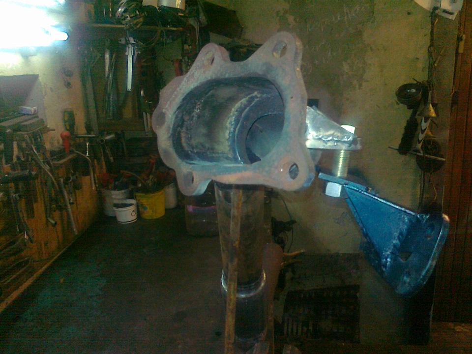 Даунпайп — Lada 21063, 1,3 л, 1994 года | своими руками | DRIVE2