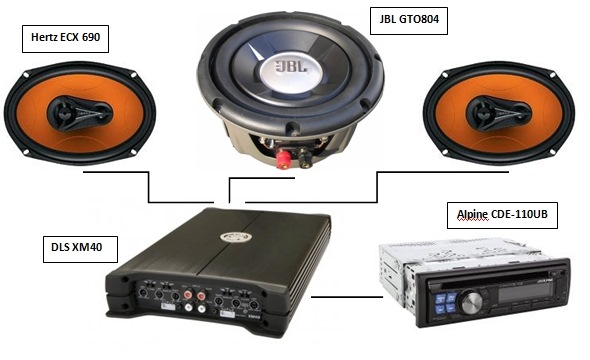 Схема jbl gto 504