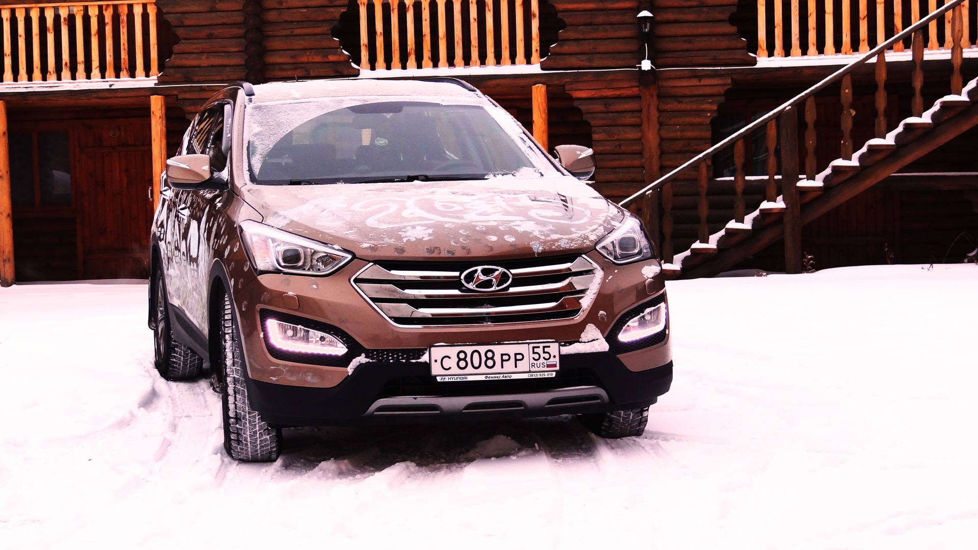 Hyundai Santa Fe (3G) 2.4 бензиновый 2013 | 2.4 бензин 