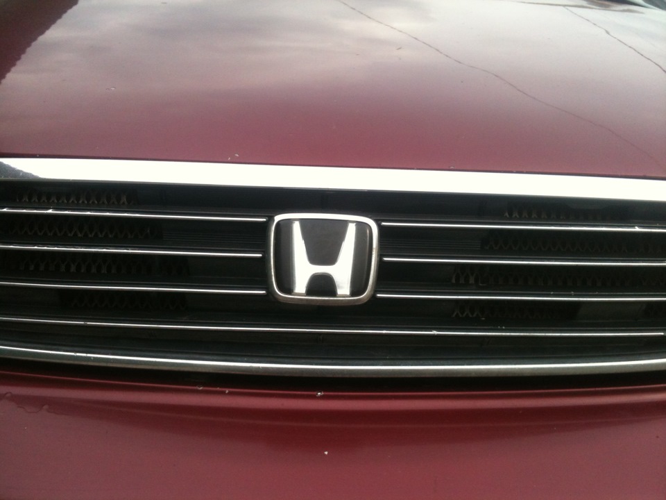 называется купил баллончик черной краски да и остальная мелочь — Honda ...