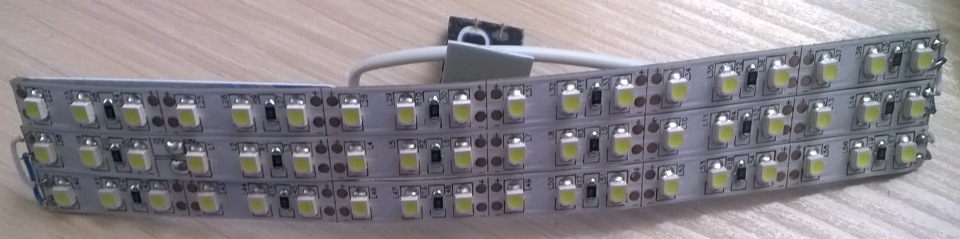 Замена лампочки на светодиодные ленты в салоне. — Ford Fusion, 1,4 л ...