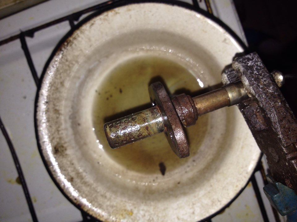 Запись N9. Чистка кислородного датчика — Toyota Crown (S140), 2,5 л ...