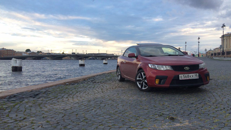 пружины задние — KIA Cerato Koup (1G), 2 л, 2011 года | запчасти | DRIVE2