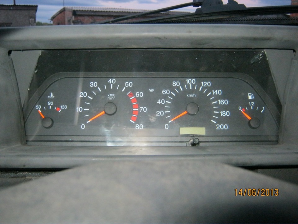 Щиток приборов от 2112 в 21099 — Lada 21099, 1,5 л, 1997 года ...