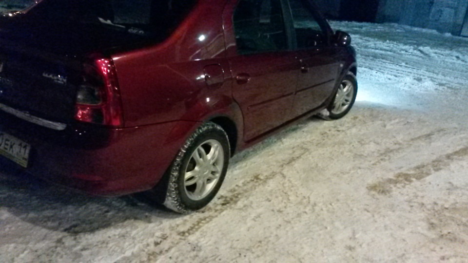 полировка кузова — Renault Logan (1G), 1,6 л, 2011 года | фотография ...