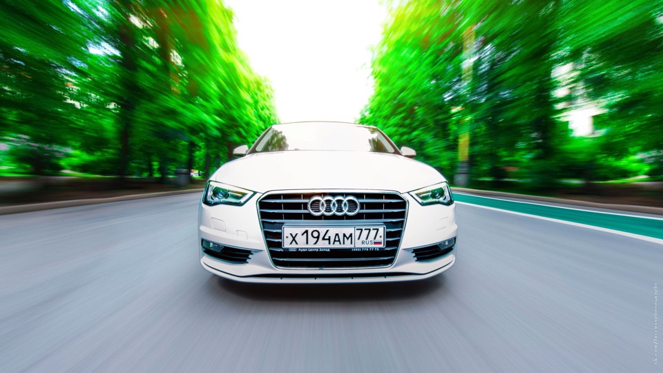 Photoset Audi in Motion — Audi A3 Sedan (8V), 1,4 л, 2014 года