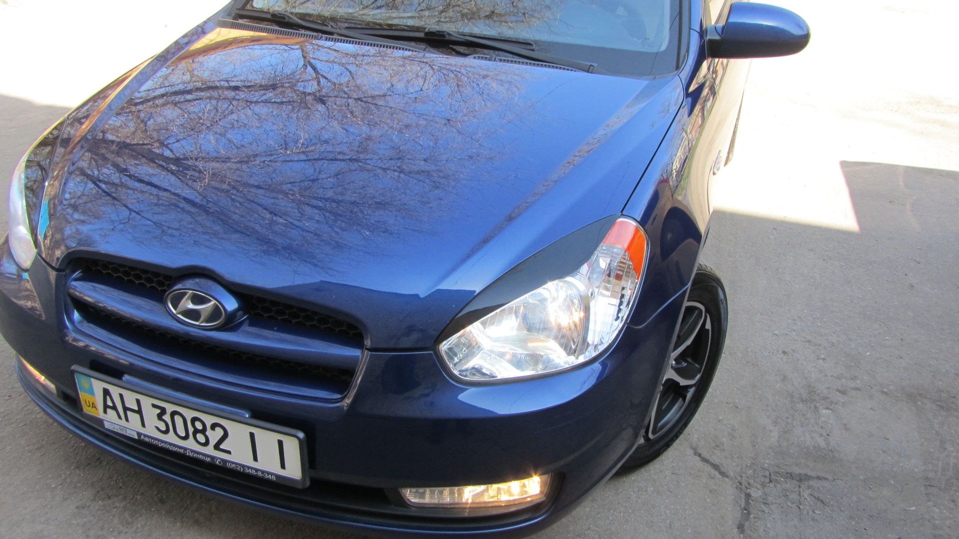 Hyundai Accent (3G) 1.6 бензиновый 2008 | Купе Синий Металлик на DRIVE2