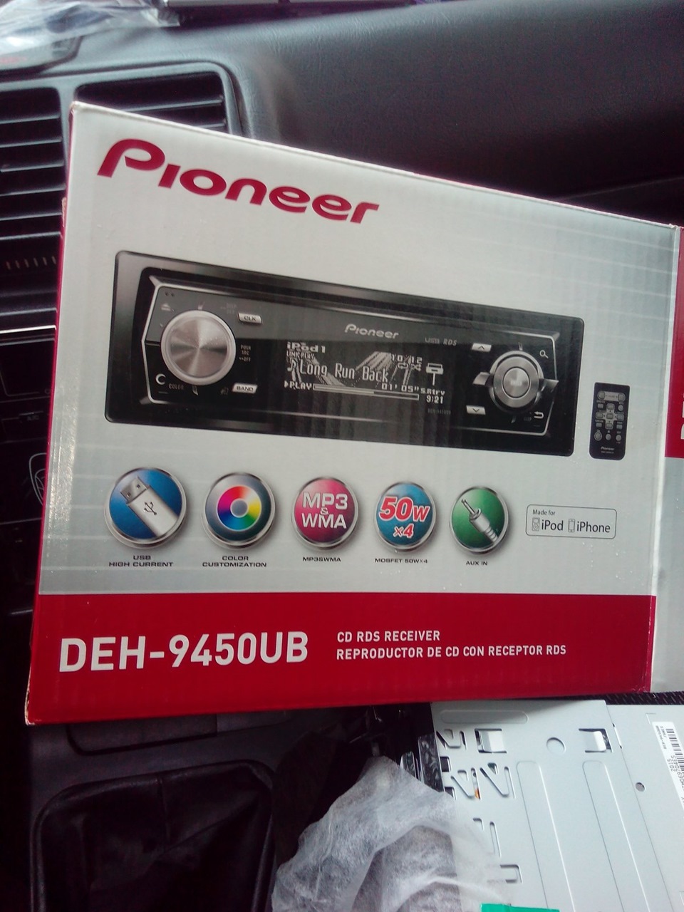 Долгожданное обновление музыки — PIONEER DEH-9450UB — Lada 21120, 1,5 л,  2001 года | автозвук | DRIVE2