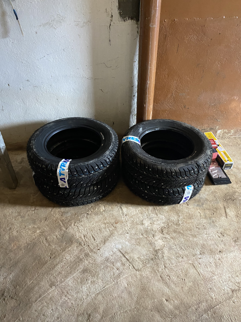 Покупка зимней резины! — Peugeot 206, 1,4 л, 2007 года | колёсные диски ...