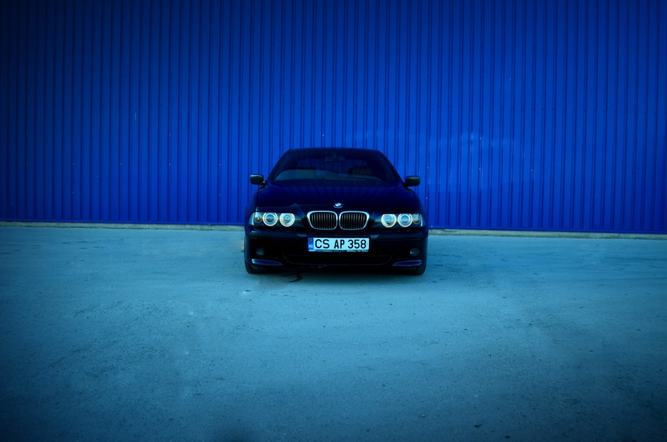 BMW 5 e39 ночью