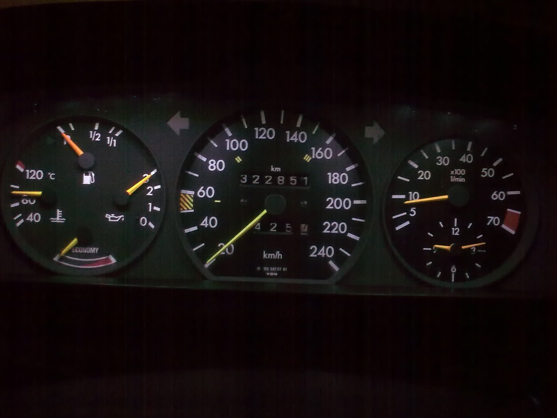 Приборная панель… — Mercedes-Benz S-Class (W126), 2,8 л, 1982 года ...